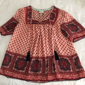 Knox Rose Boho Festival Top